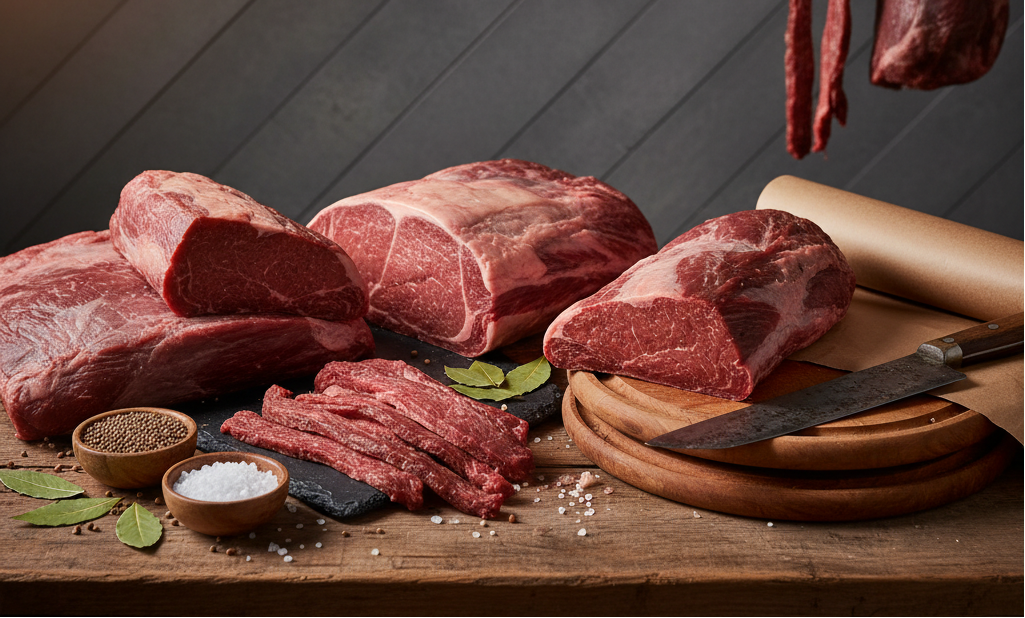Choosing Meat for Biltong: Best Cuts, Tips & Alternatives