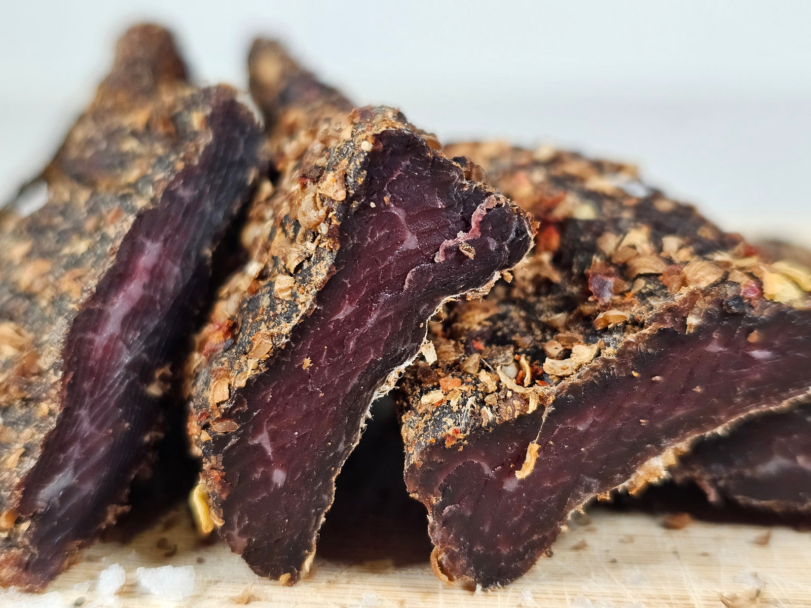 Aussie Biltong muscle recovery snack with high protein beef biltong