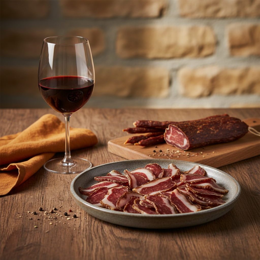 A Guide for Biltong and Wine Pairing
