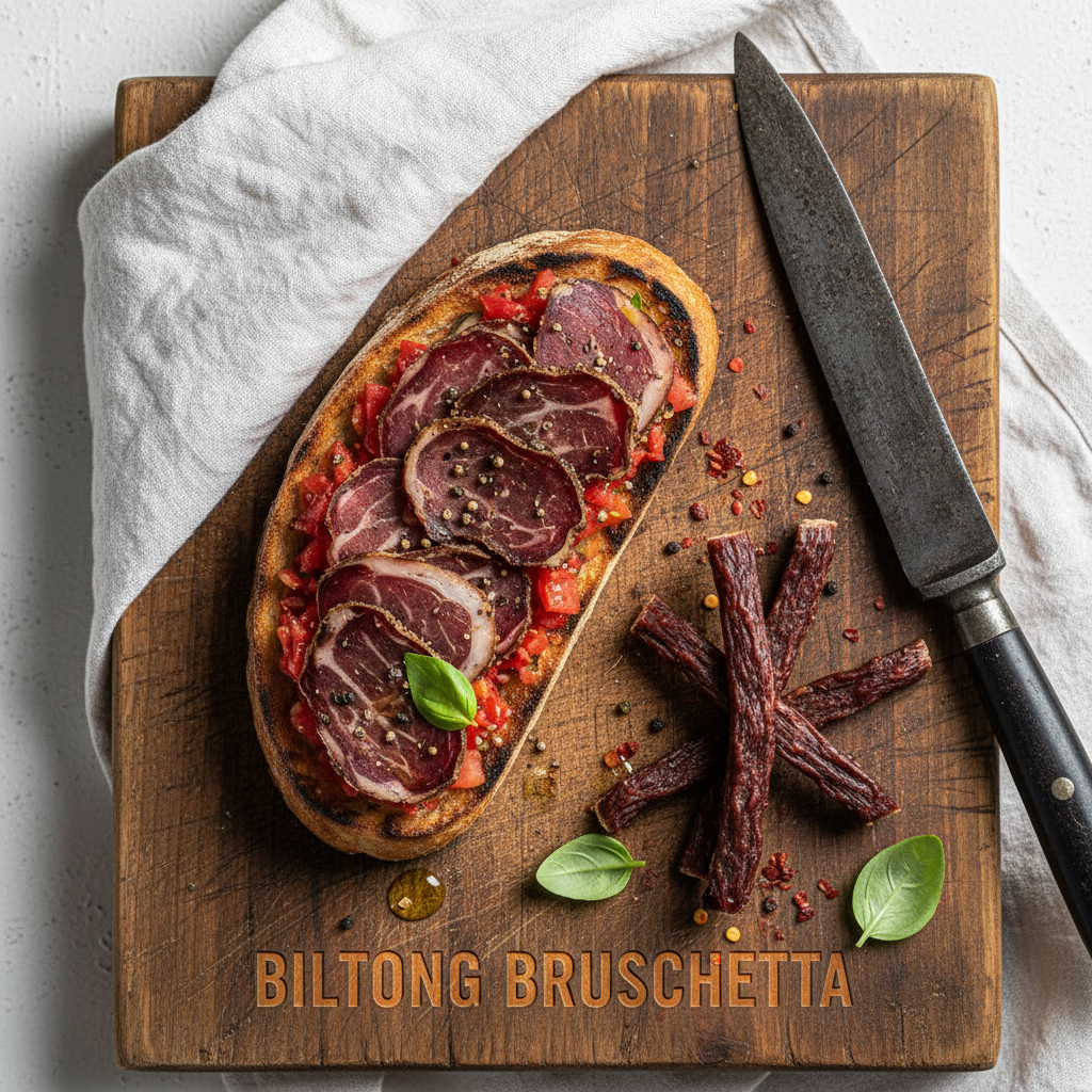 Bruschetta with Biltong: The Unexpected Aussie Appetizer That's About to Rock Your World
